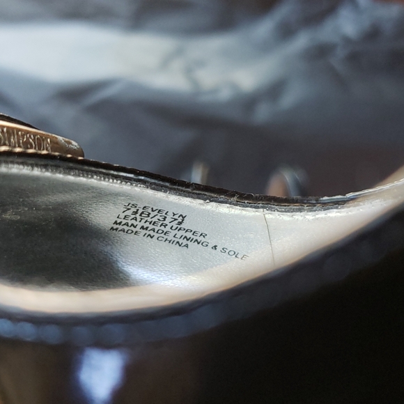 Open toe Jessica Simpson heels with buckle - Picture 5 of 6